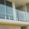 Lan can kính cường lực