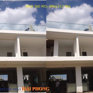 Lan can kính tại tphcm giá rẻ