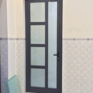 Cửa nhôm xingfa 1 cánh chia ô