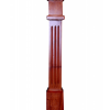 Trụ cái cầu thang kính